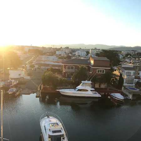 Vue Panoramique Sur La Mediterrannee, Sur Canal & Proche * Roses
