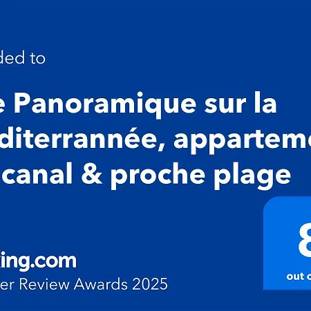 Vue Panoramique Sur La Mediterrannee, Sur Canal & Proche