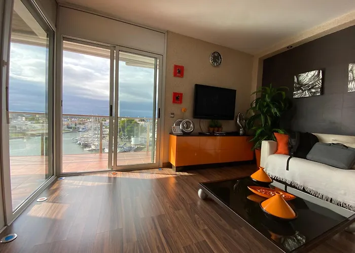 Vue Panoramique Sur La Mediterrannee, Sur Canal & Proche Appartement